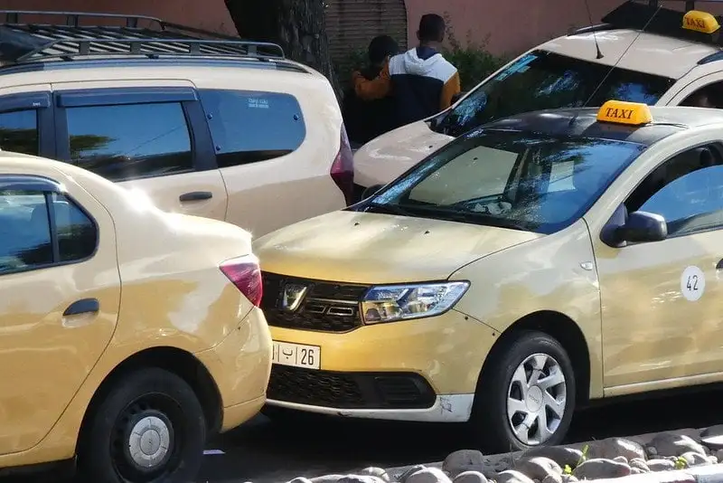 Os táxis são seguros em Marraquexe?