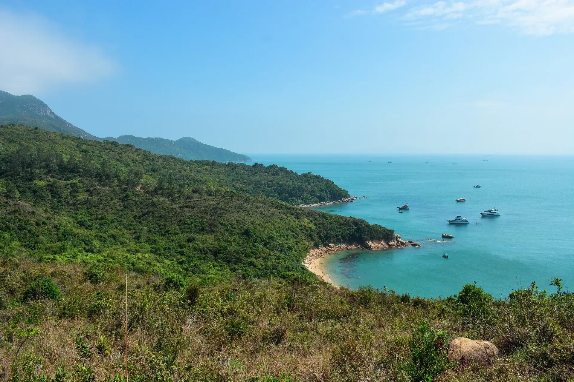 Bãi biển ở Vịnh Repulse