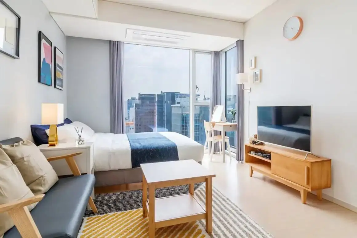 Moderni huoneisto lähellä Gangnamin asemaa Airbnb