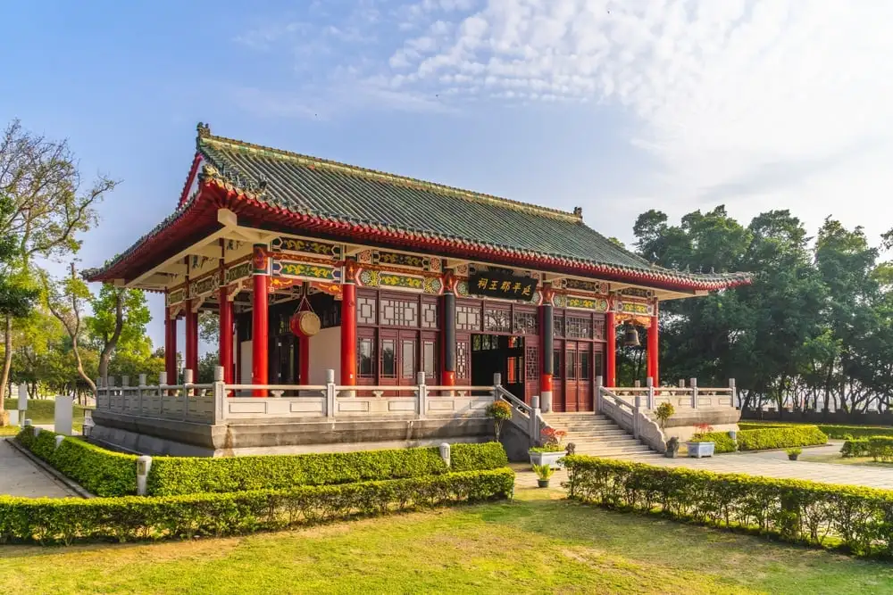 On allotjar-se a l'illa de Kinmen
