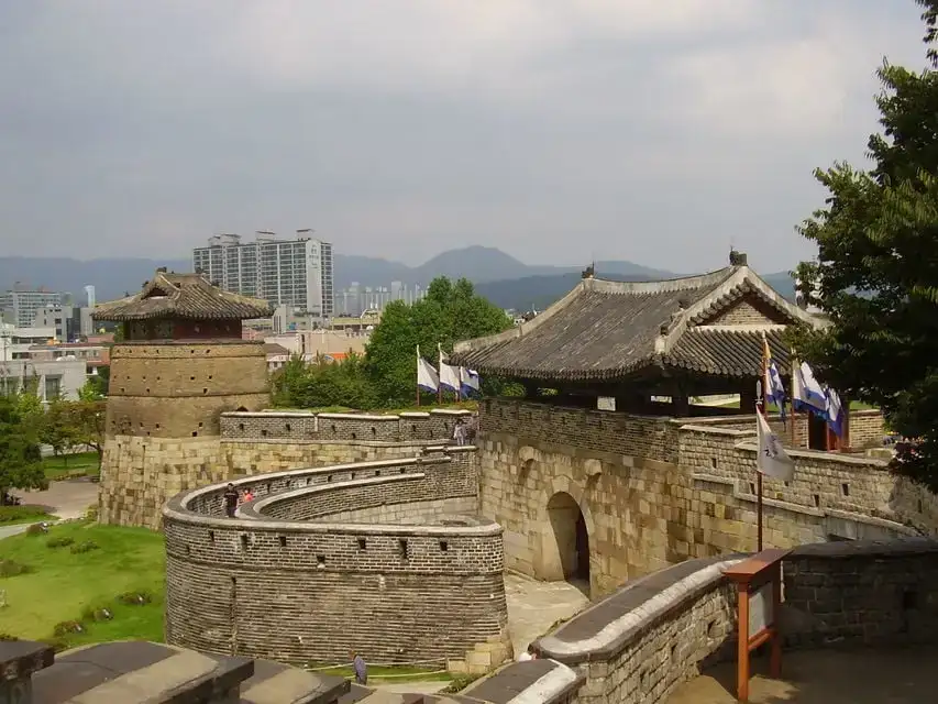 Visite de la forteresse de Suwon Hwaseong