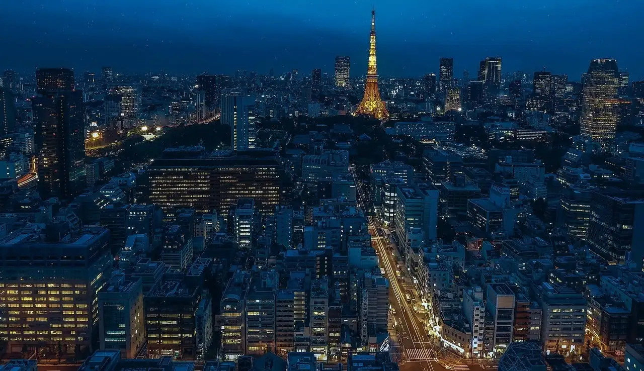 Marché aux poissons à Tokyo, Japon.