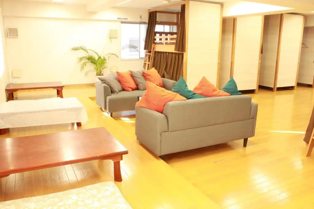Traditionelt japansk interiør, bedste airbnb i kobe