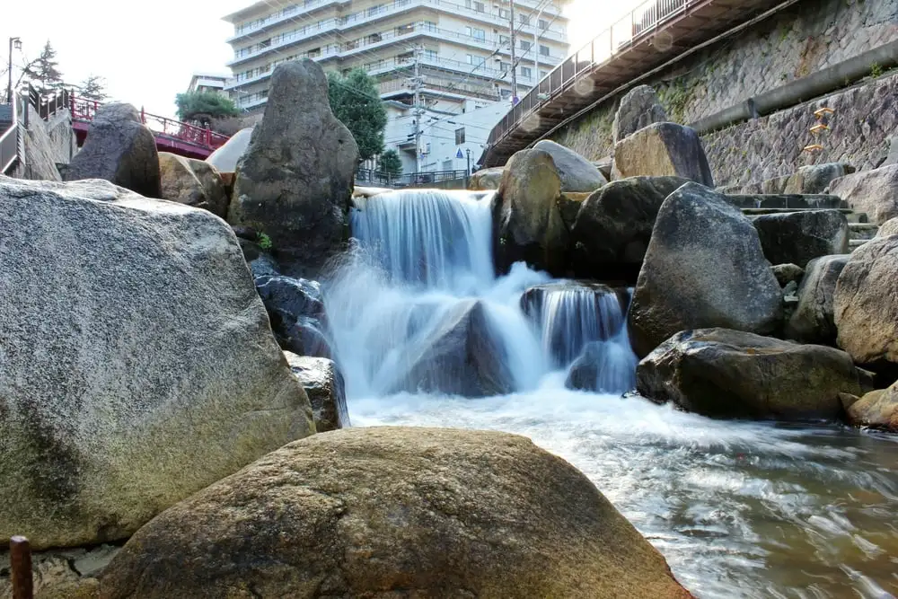 Slap af i Arima Onsen