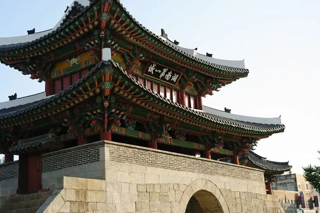 Architecture du village Hanok à Jeonju
