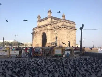 vue aérienne du centre ville où loger à Mumbai
