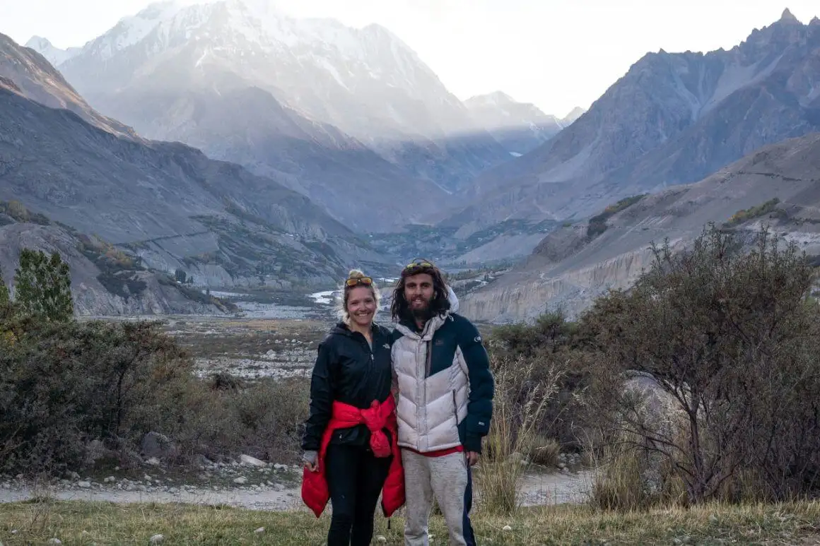 viagem de trekking no outono passado
