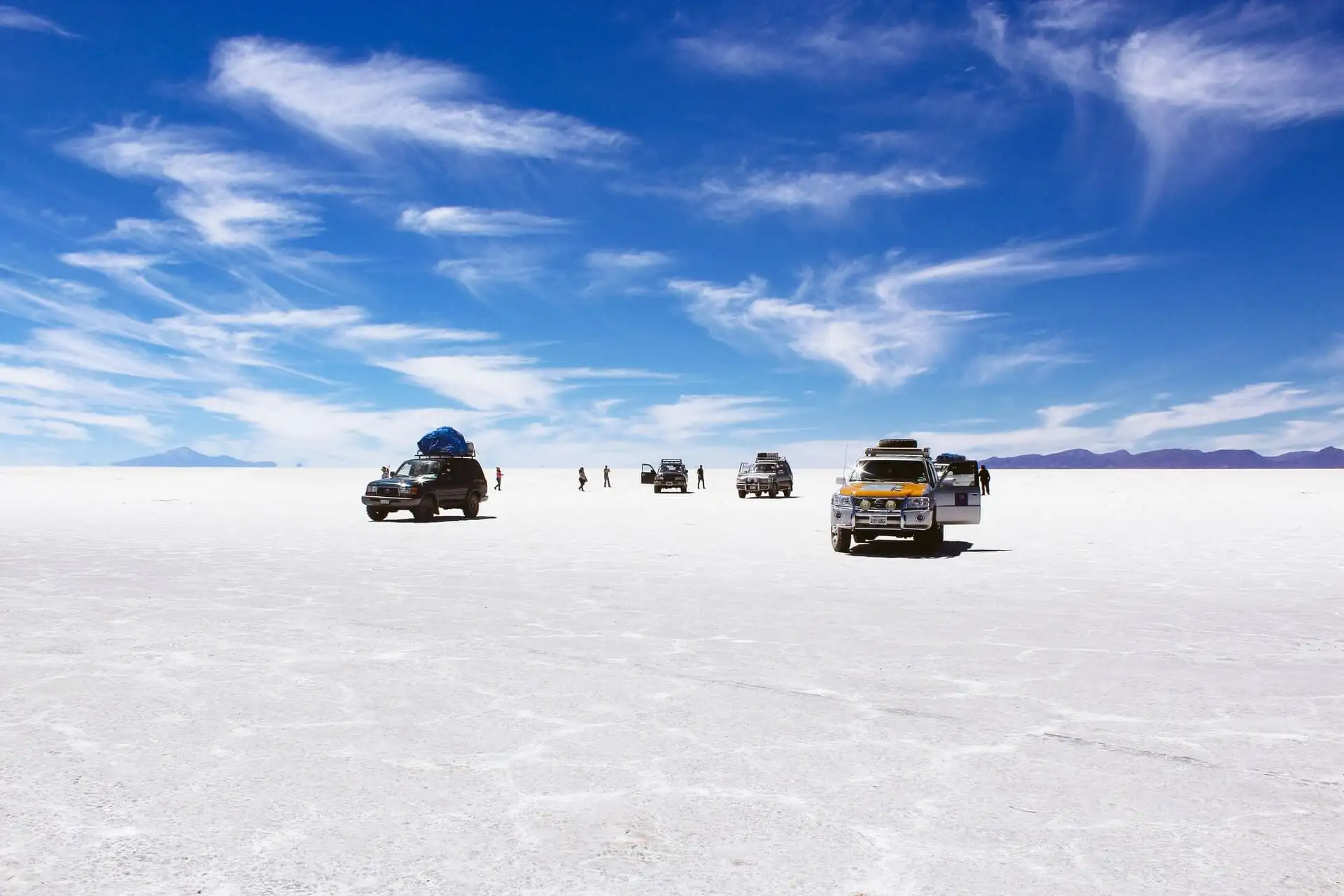 Uyuni Salt Lake City s 4x4