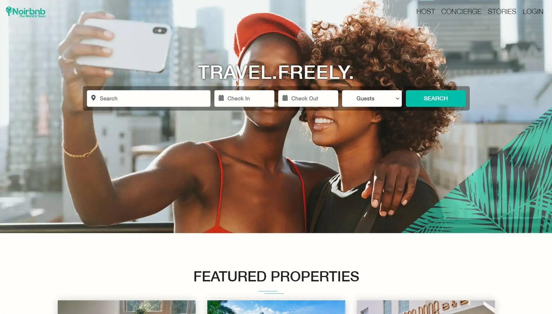 Noirbnb 主页 - 为黑人提供的 Airbnb