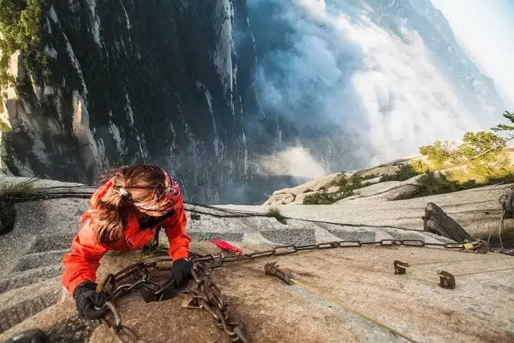 Monte Huashan é a melhor viagem na China