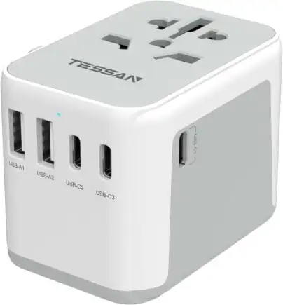 TESSAN Wereldwijde reisstekkeradapter