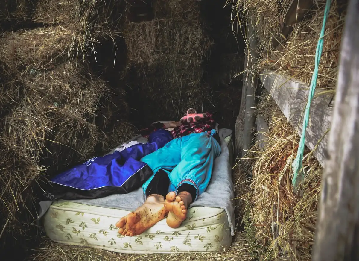 Viajar de baixo custo para o exterior dormir ao ar livre