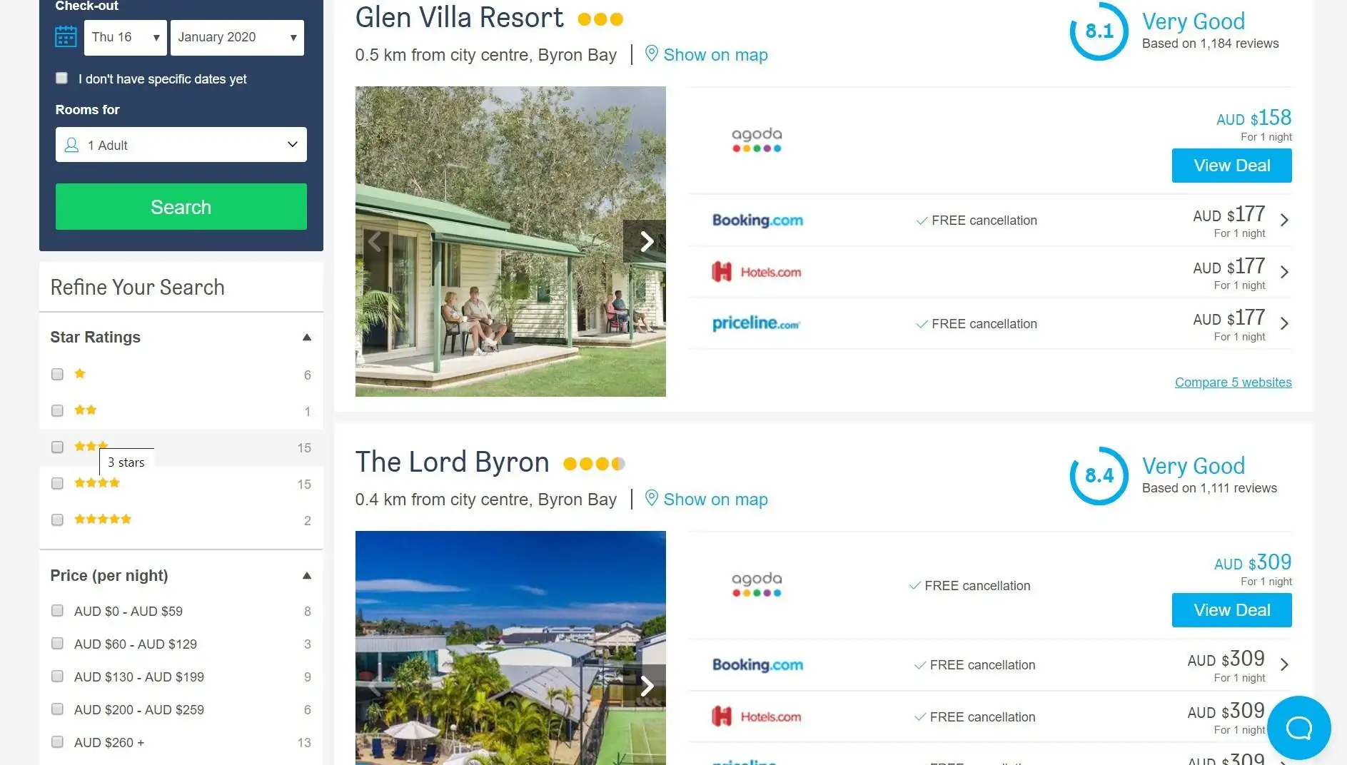 Best Aggregator Hotel Booking Site - HotelsCombined.com