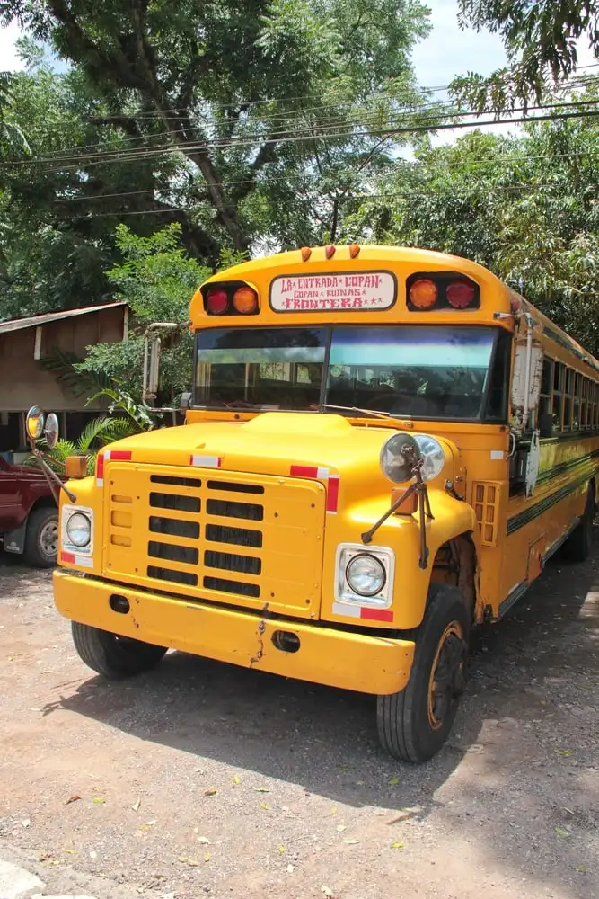 Transporte público seguro em Honduras