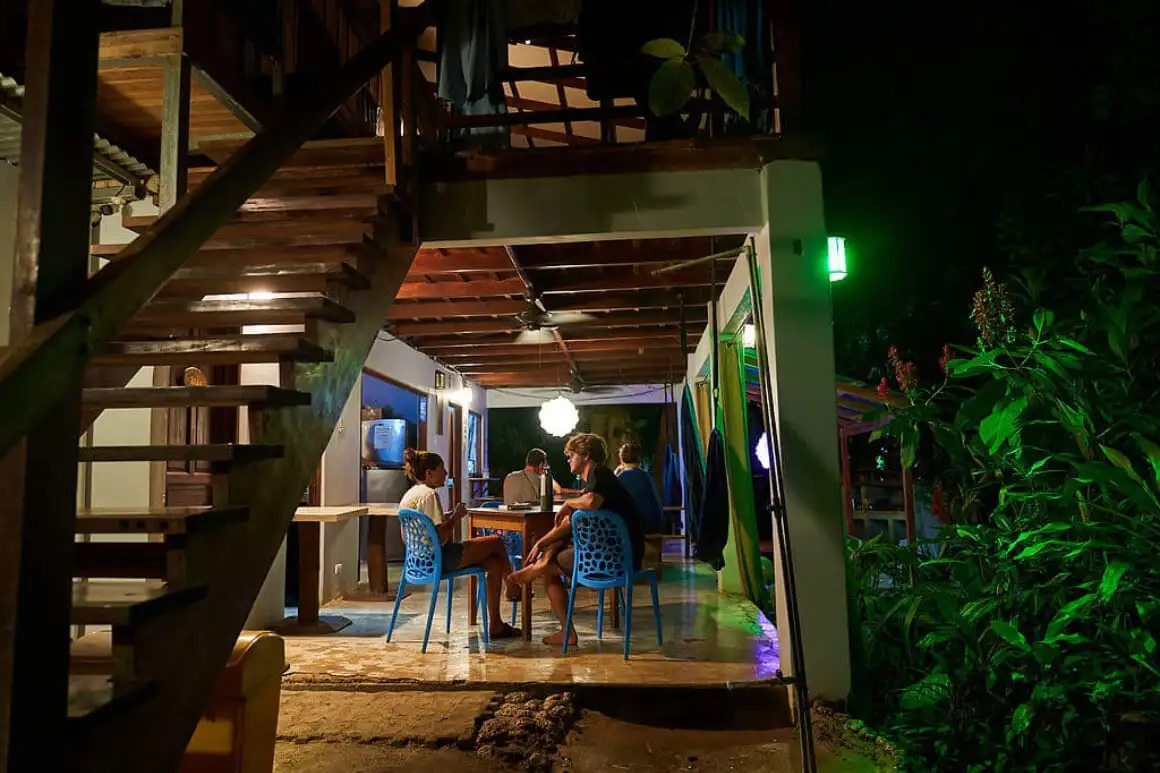 Lumière à l’auberge écologique El Cielo