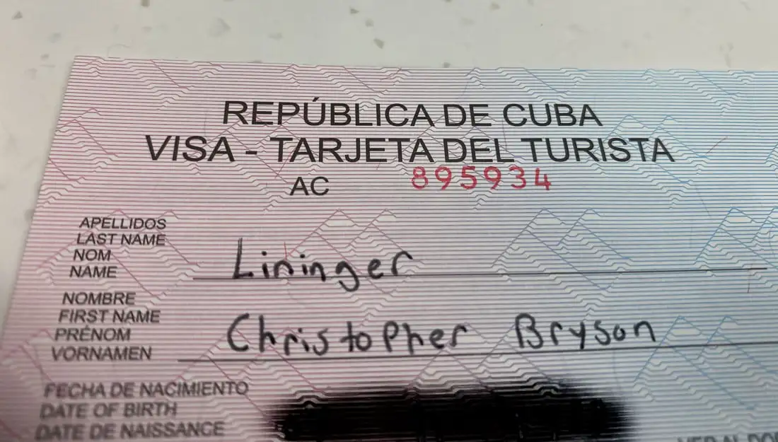 randonnée à Cuba
