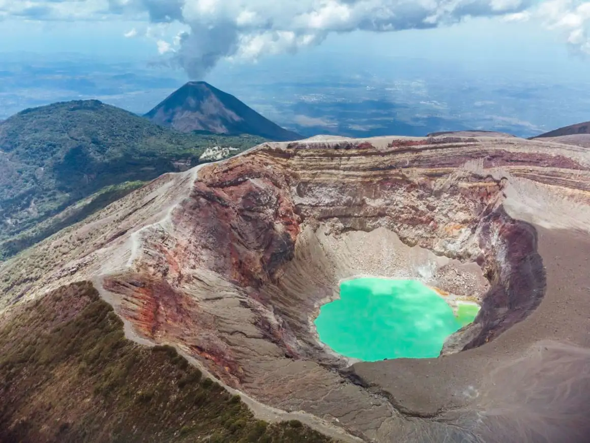 Sopka Santa Ana El Salvador