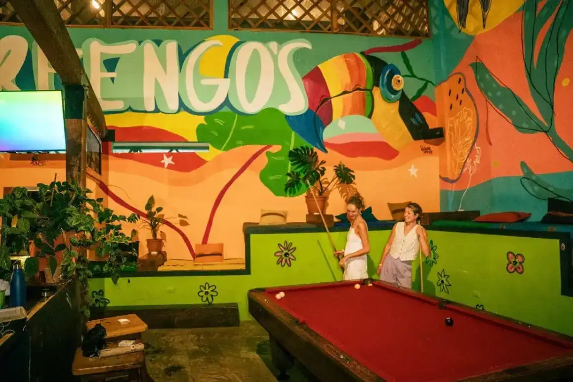 Espace billard de l'auberge Greengos
