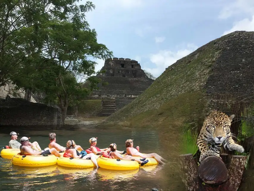 Xunantunich গুহা টিউবিং এবং বেলিজ চিড়িয়াখানা ভ্রমণ