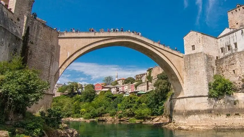 Mostar, Bosnie, randonnée dans les Balkans