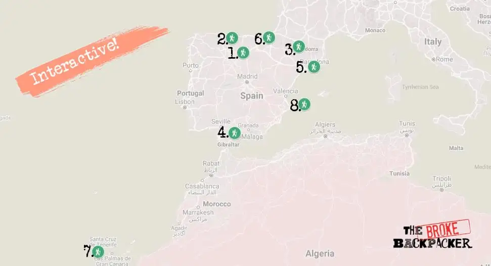 Meilleures randonnées en Espagne