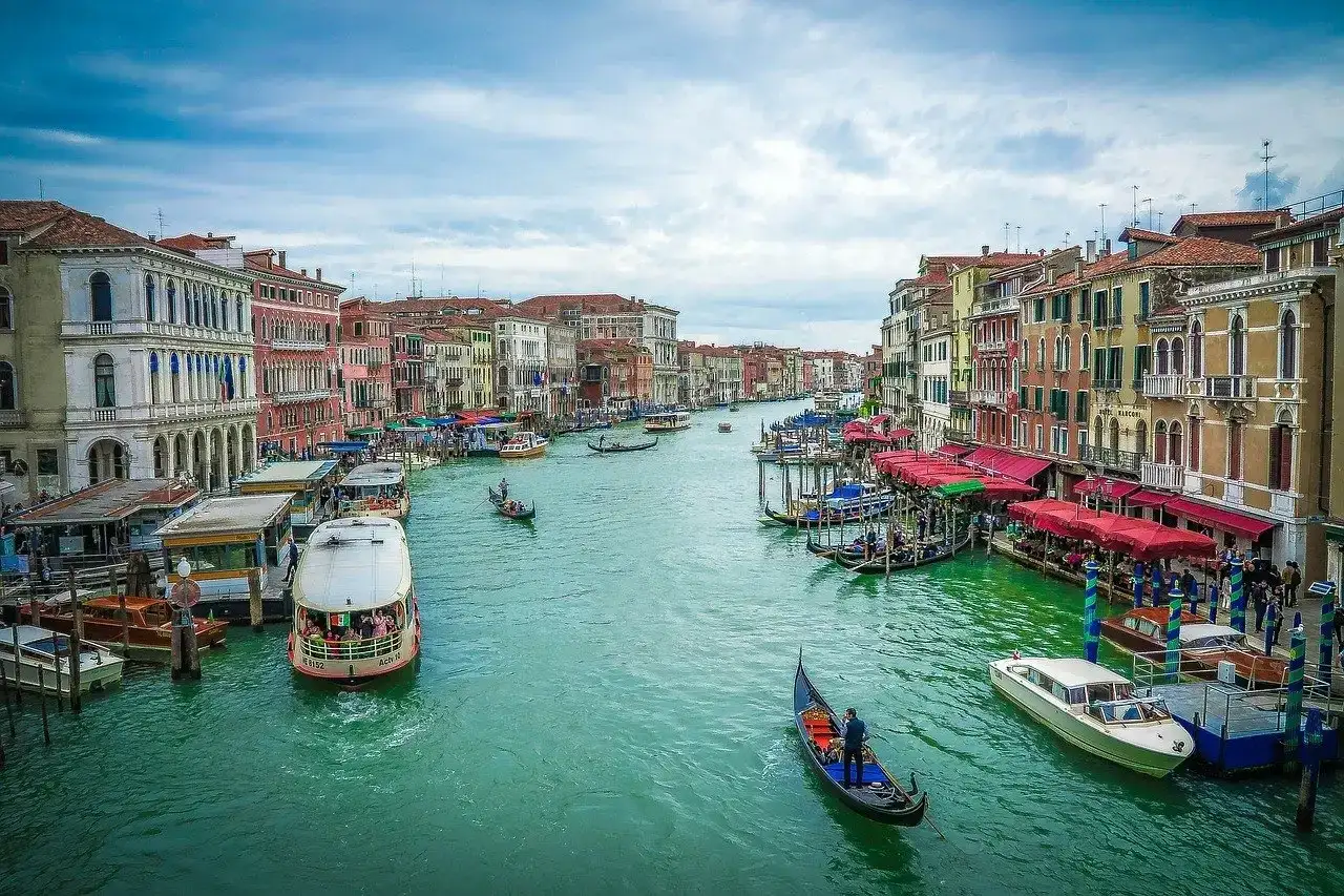 Veliki kanal. Venecija
