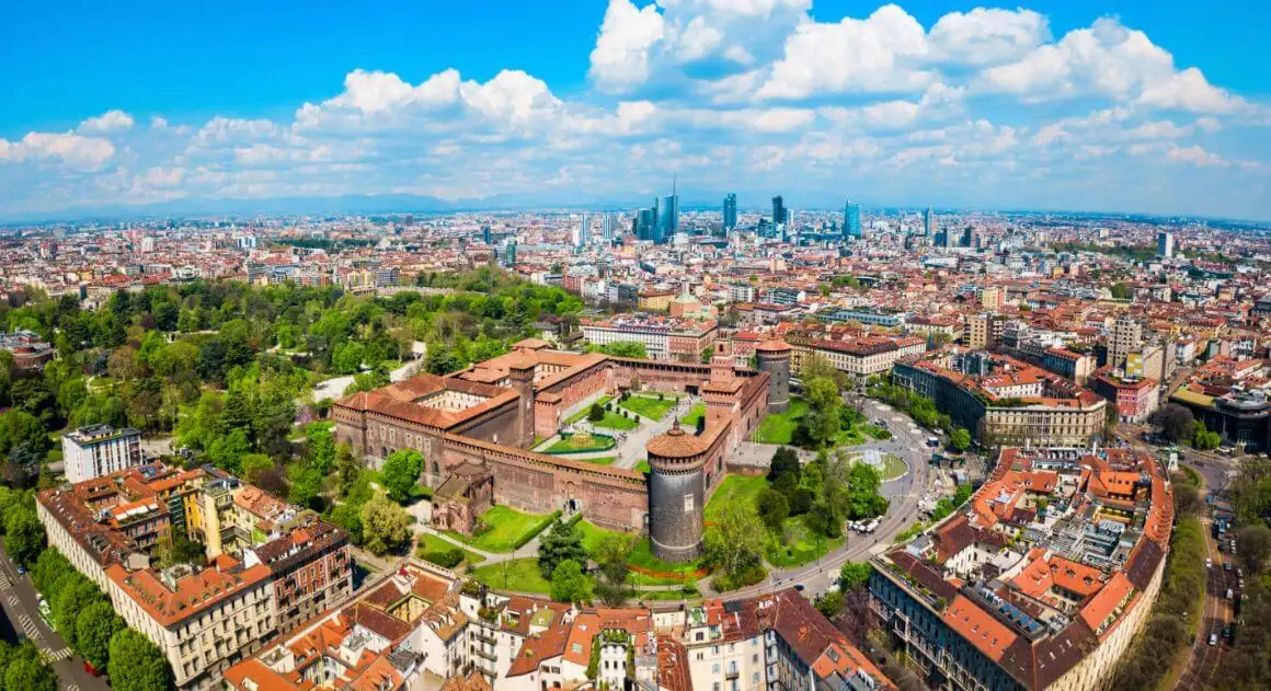 Château des Sforza à Milan