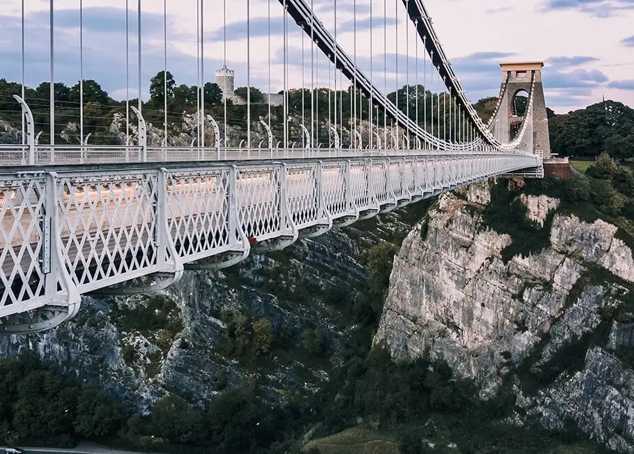 Ponte suspensa de Clifton em Bristol
