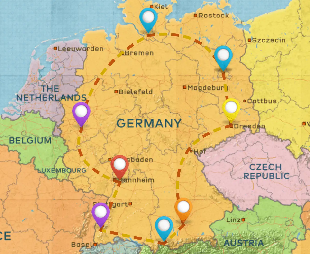 Allemagne Itinéraire #1