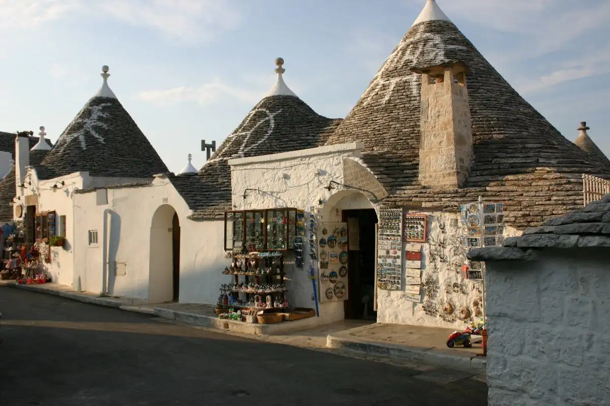 cabanas trulli em pulgia itália