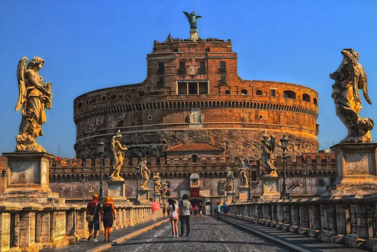 castelo de saint angelos em roma itália
