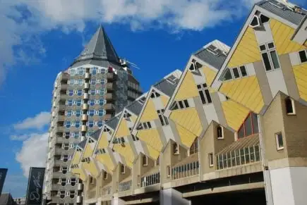 maisons cubiques de Rotterdam