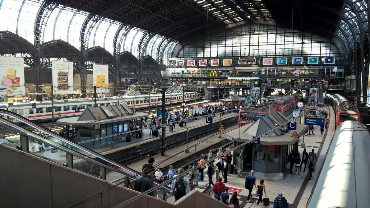 Estação Ferroviária de Hamburgo Alemanha
