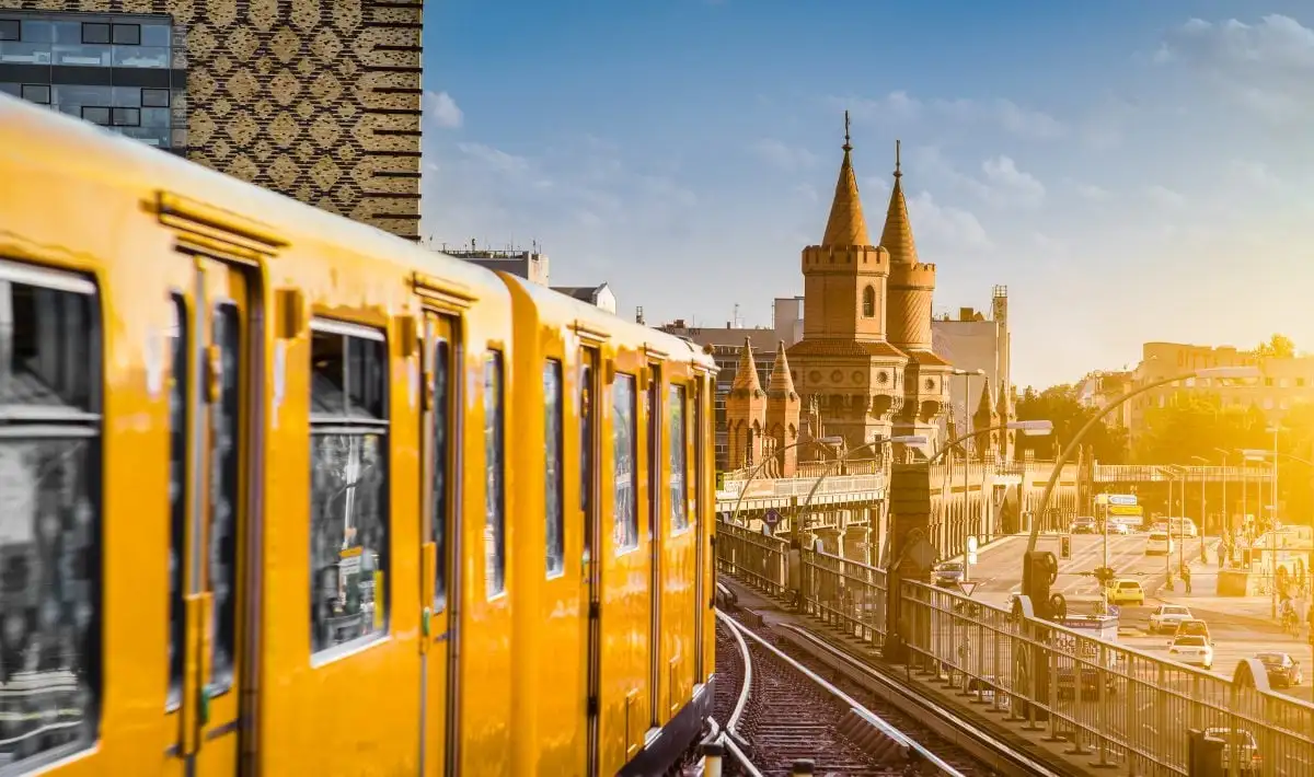 viagem de trem em Berlim Europa