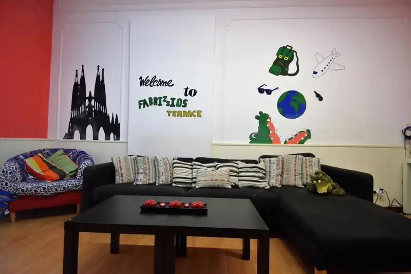 Melhor albergue barato em Barcelona #1- Fabrizzios Terrace Youth Hostel