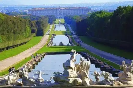Explore o Palácio de Caserta