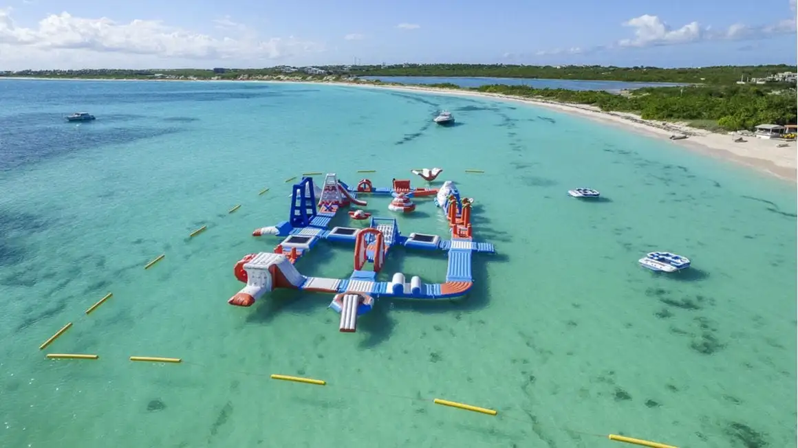 Plage de la mer d'Anguilla