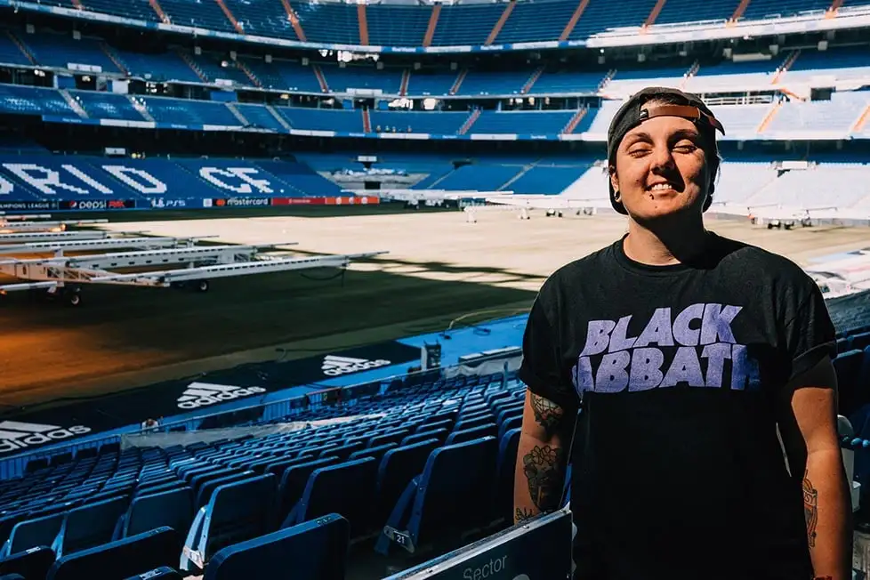Nic Bernabeu-stadionilla Madridissa, Espanjassa