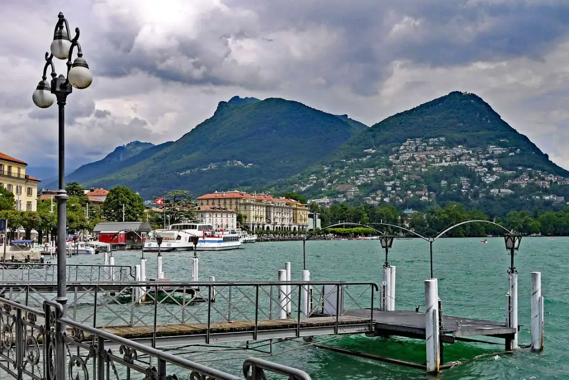 Kaplový most Kapellbrucke Lucern Švýcarsko