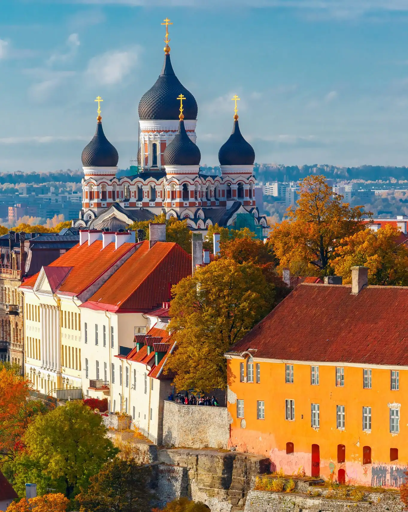 visitando as nações bálticas na Europa Oriental
