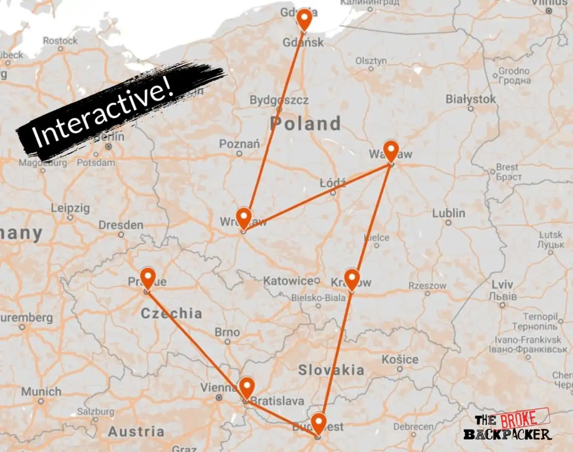 Itinerário 1 da Europa Oriental