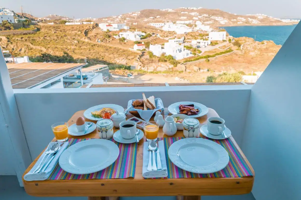 endroits bon marché pour manger à Mykonos