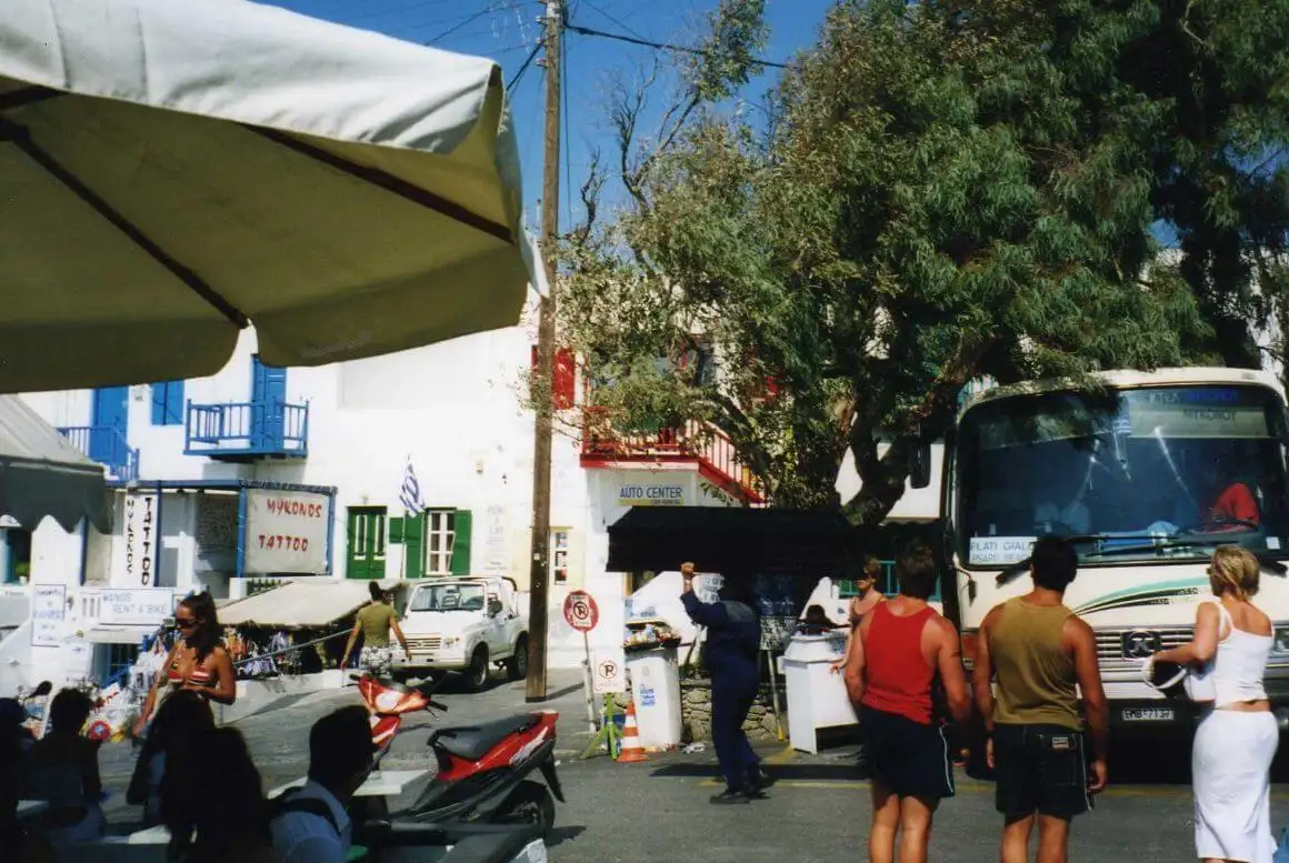 louer un vélo à Mykonos