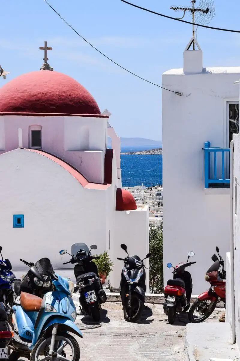 combien coûte la nourriture à Mykonos