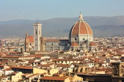 o famoso edifício duomo no centro de florença itália