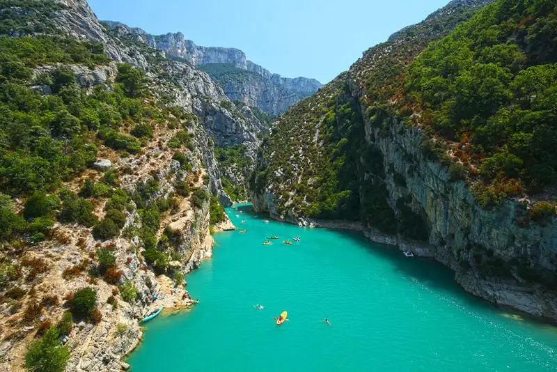 randonnée dans les gorges du verdon