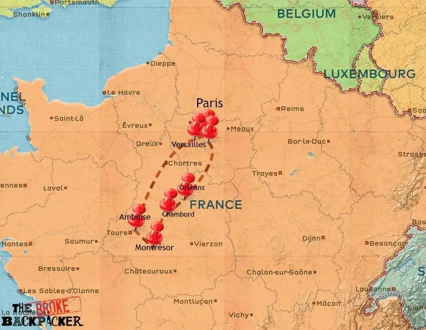 itinéraire de randonnée en france