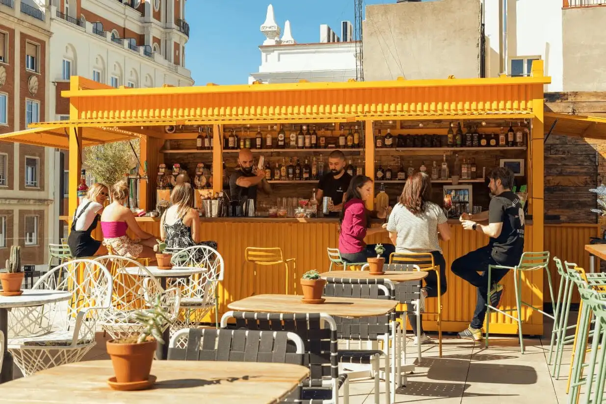 Krevet u koji jednostavno želite uroniti u Hostelu Room007 Chueca.
