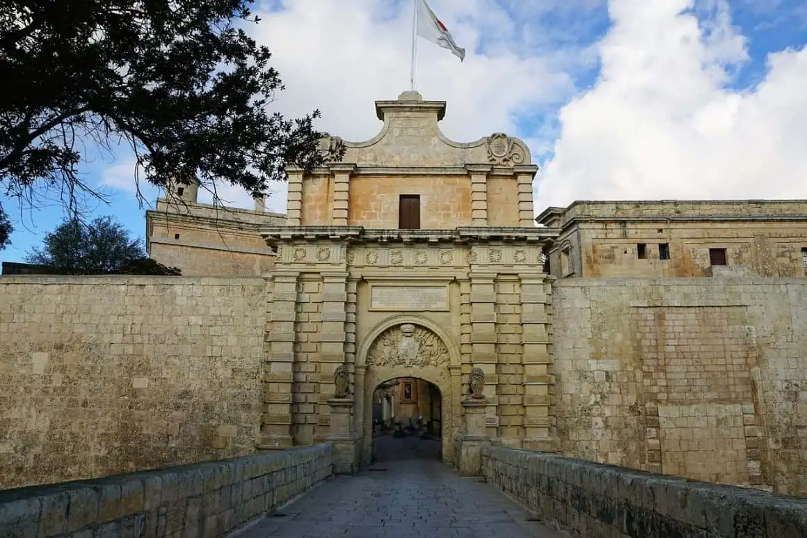 Mdina bymur, Malta