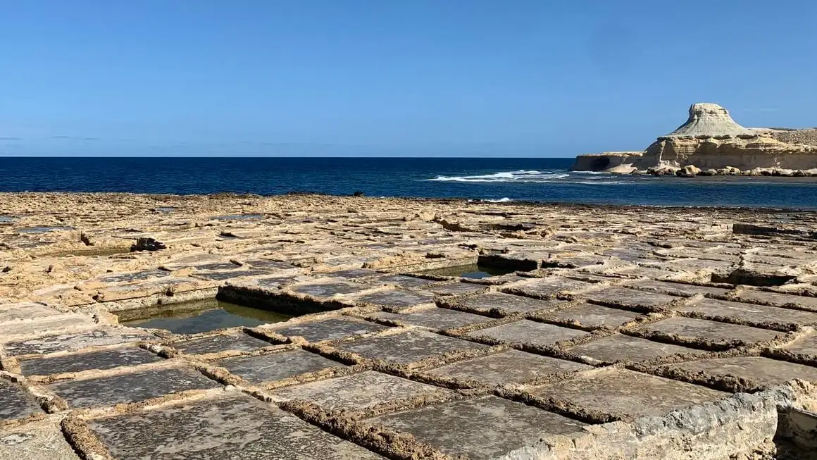Malta og glede havsalt